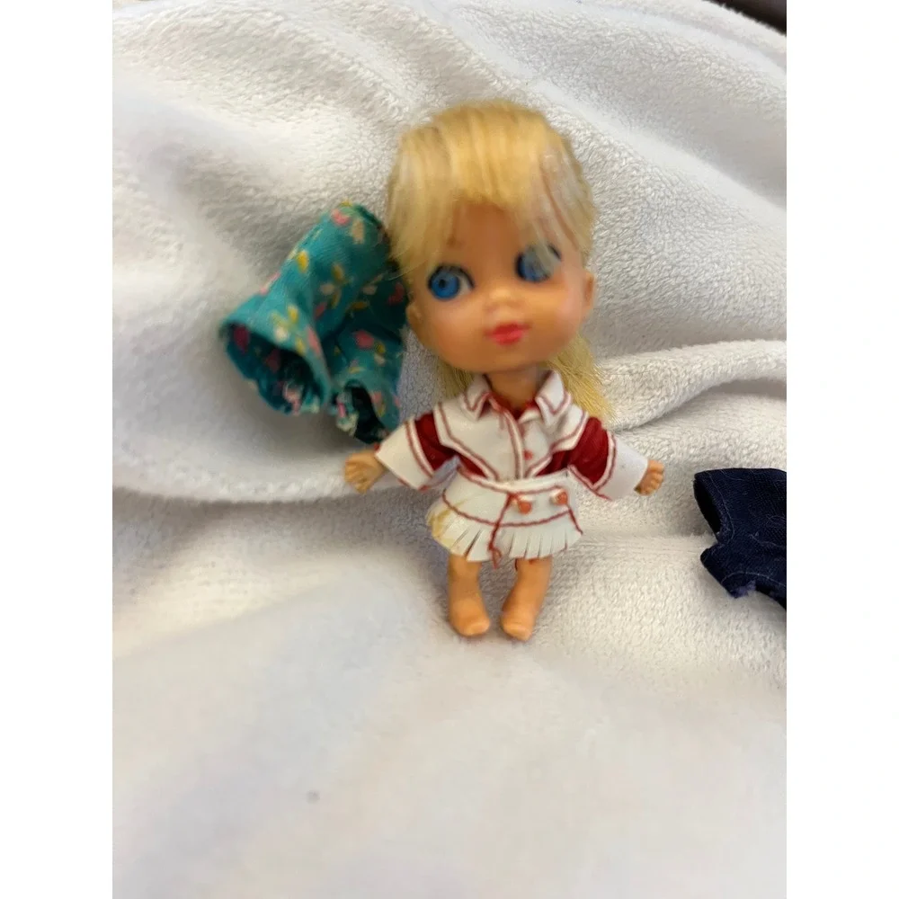 Vintage Mattel Liddle Kiddle Calamity Jane Doll Extra Clothes 2 Inch READ